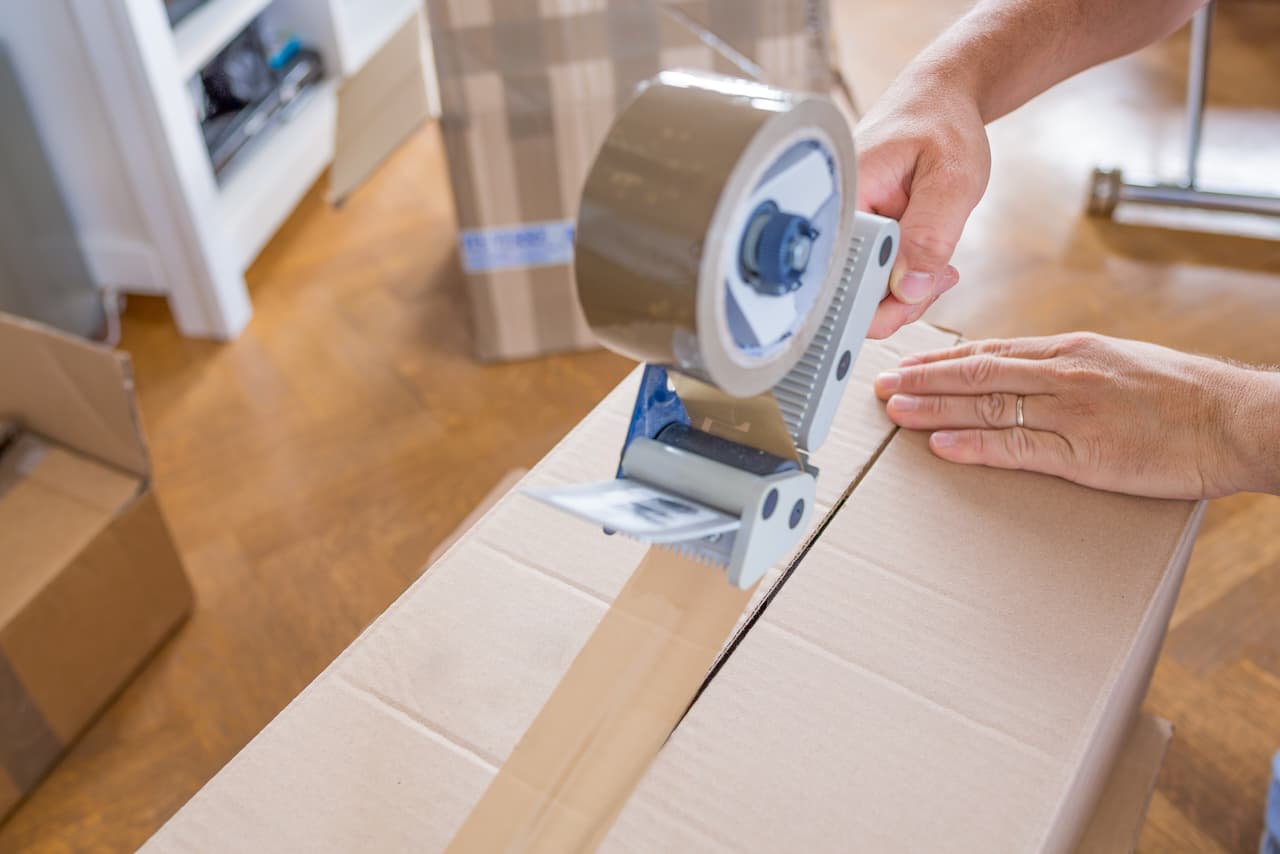 Embalaje de productos con cintas acrilicas PREMCO