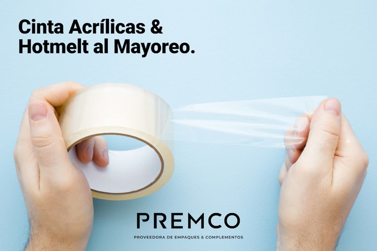 Cintas acrilicas y Hot Melt para uso industrial en Monterrey