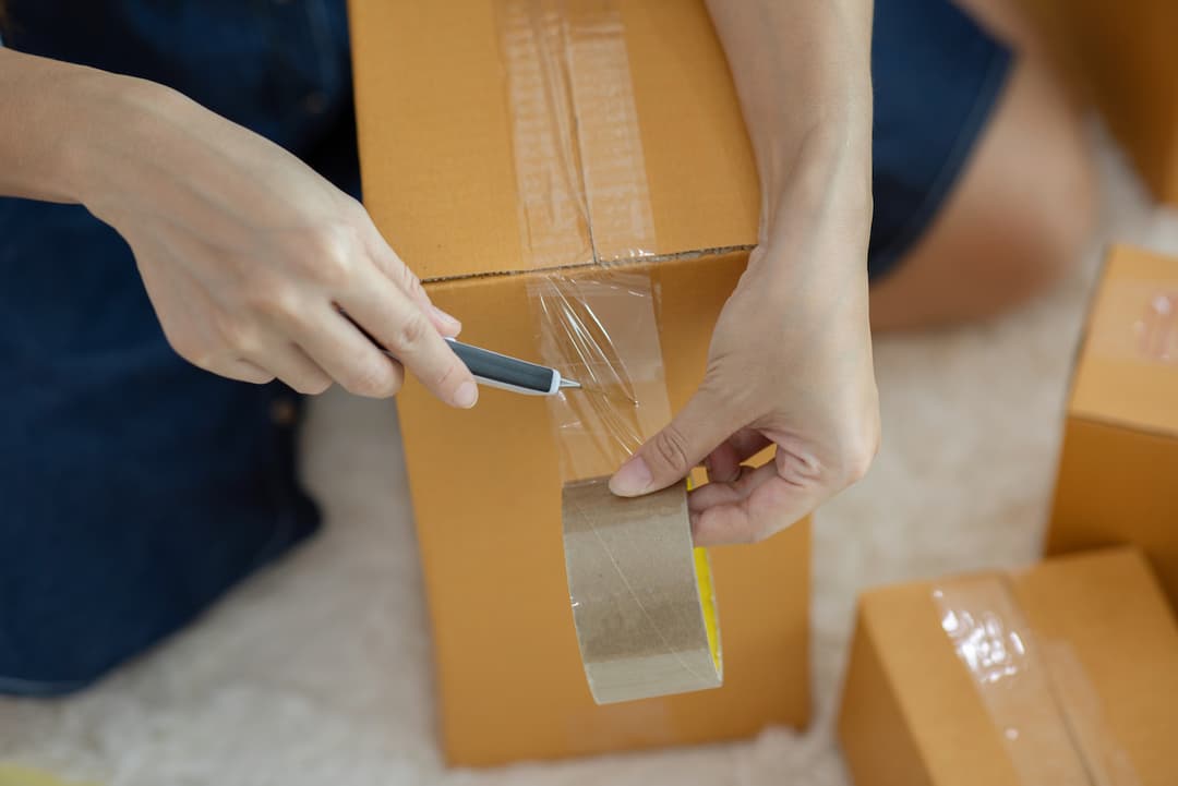 Cintas Hot Melt para embalaje de productos en cajas para transporte