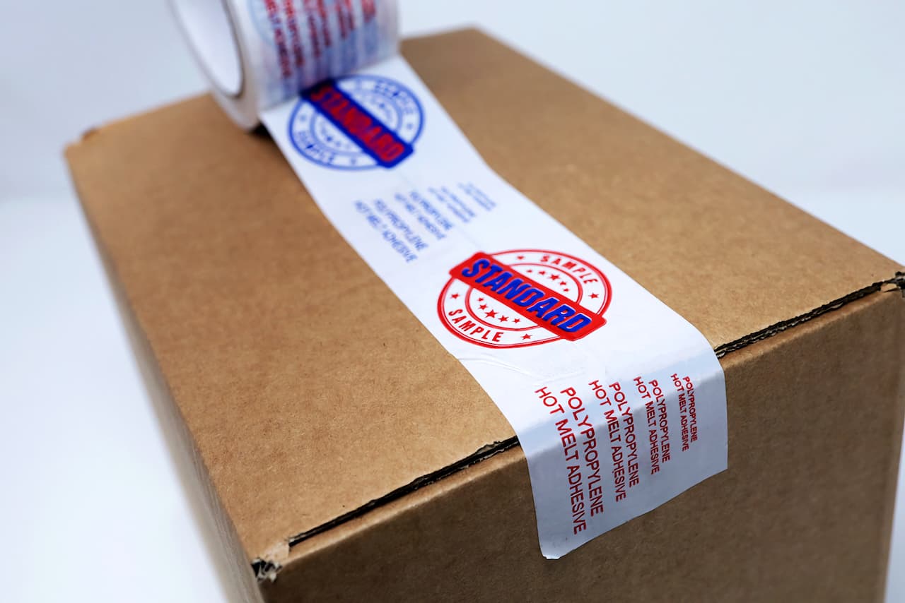 Embalaje de productos con cintas personalizadas