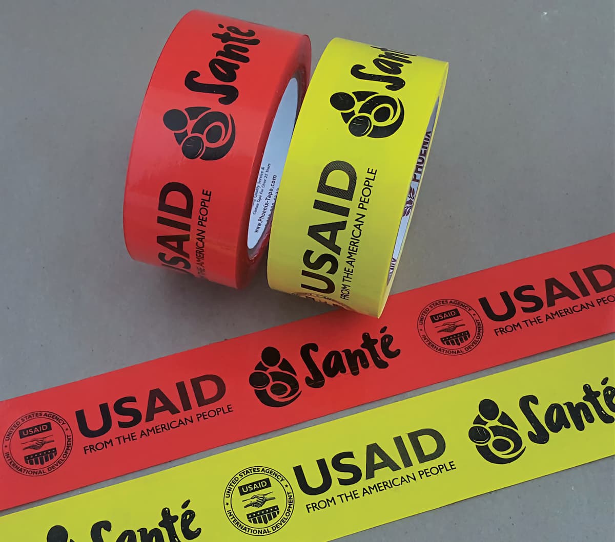 Cinta personalizada con logotipos de empresa